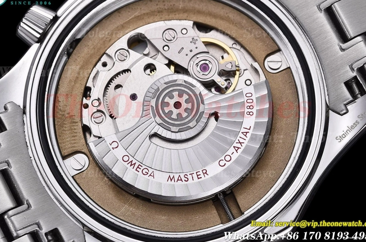 Seamaster GDF SS MY8215+Free 42mm 300m Nylon SS Grey Strap 0108